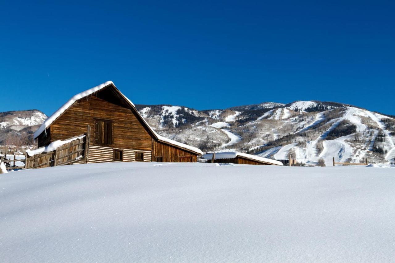 Mountainside Cozy Walk To Gondola Hot Tub Condo スティームボートスプリングス エクステリア 写真